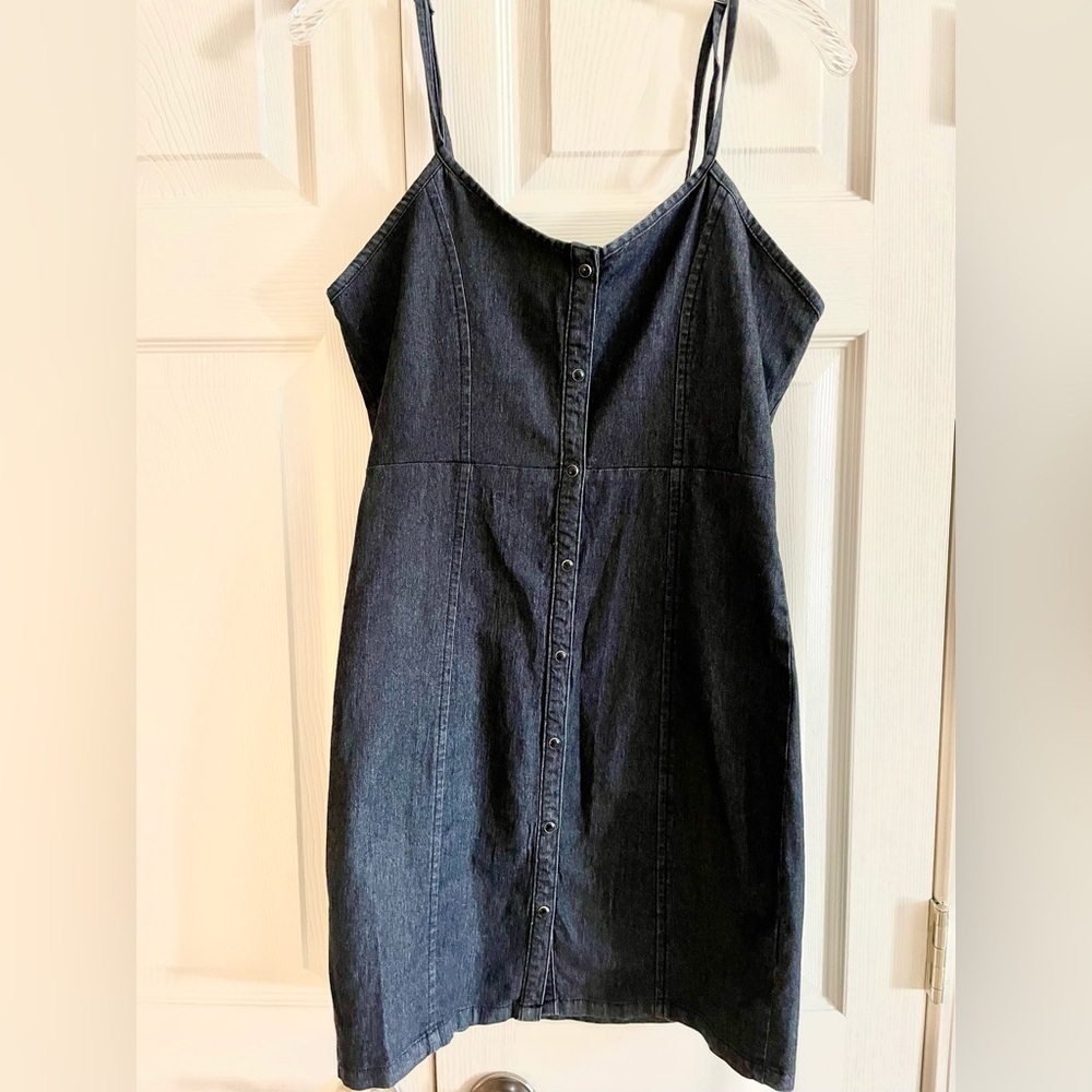 Nasty Gal Beautiful Day Denim Dress Size 6